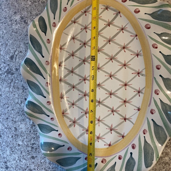 RARE Vintage Mackenzie Childs Serving Platter - Picture 3 of 5